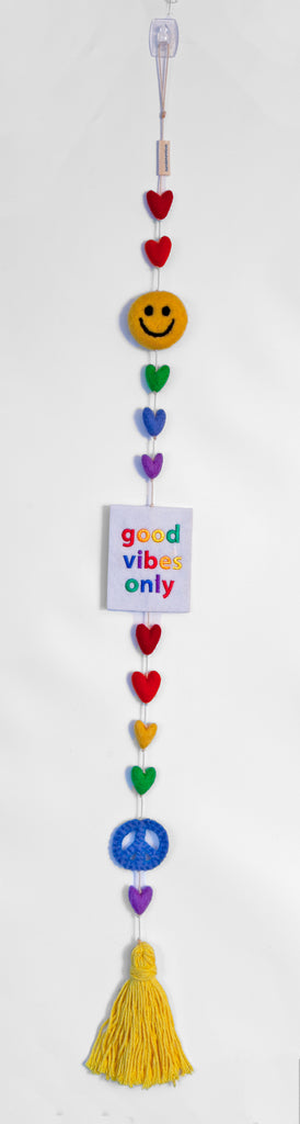 Good Vibes Only Heart String