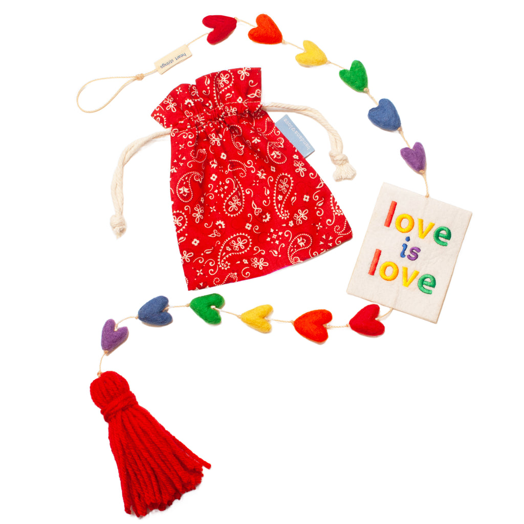 Love is Love Heart String